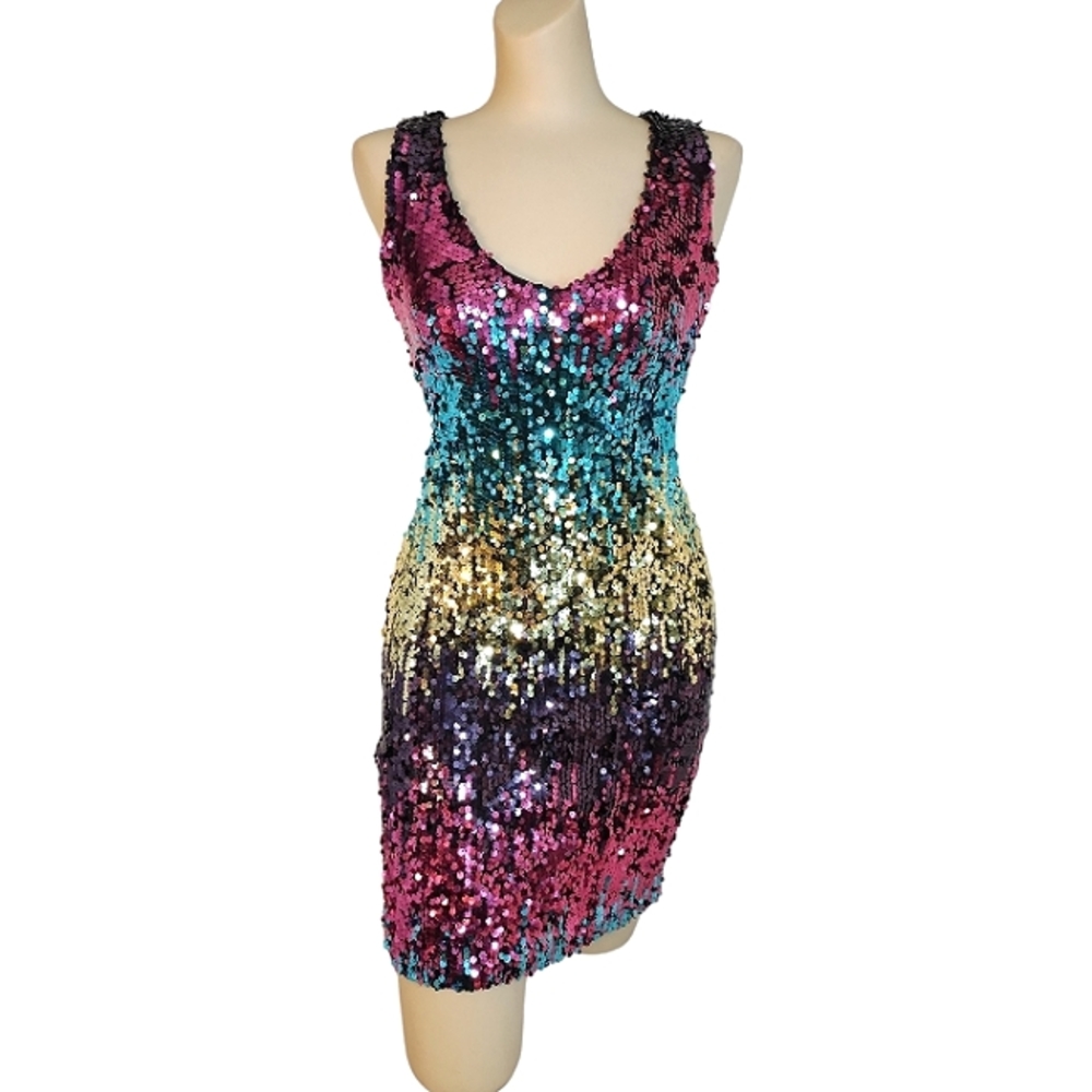Sequin bodycon party dress